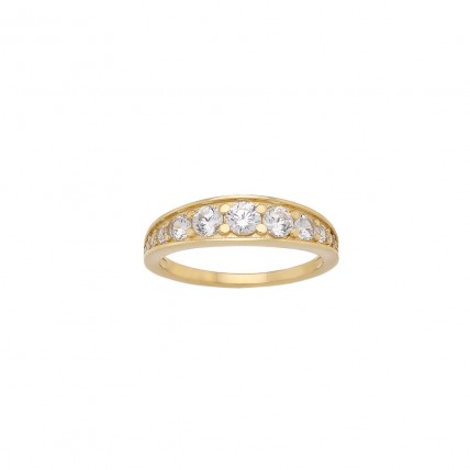 Δαχτυλίδι Σε Κίτρινο Χρυσό 14K Aloro (RI125 - ΖΧ2239)
